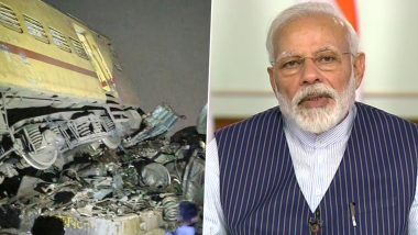 Andhra Pradesh Train Accident: PM Narendra Modi Announces Aid of Rs 2 Lakh to Kin of Deceased