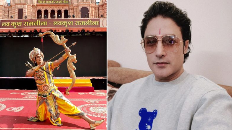 Gagan Malik Shares His Pic as Lord Ram From Luv Kush Ramlila Play at Red Fort; Actor Opens Up on Portraying the Hindu God on Stage