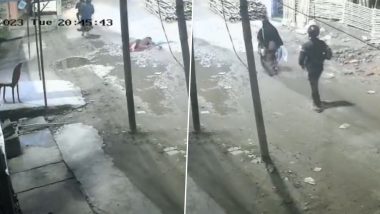 Murder Caught on Camera in Bihar: Man Shoots Woman Dead, Flees on Bike in Muzaffarpur; CCTV Video Surfaces