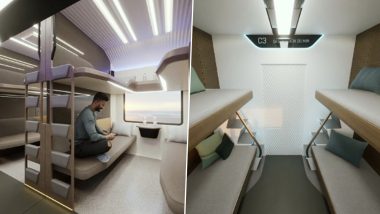 Indian Railways to Roll Out Vande Bharat Express With Sleeper Coaches in 2024, Railway Minister Ashwini Vaishnaw Share Images of New Sleeper Version Train (See Pics)