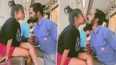 Couple in Delhi Metro Drink From Each Other's Mouth, Viral Video Leaves Internet Disgusted!