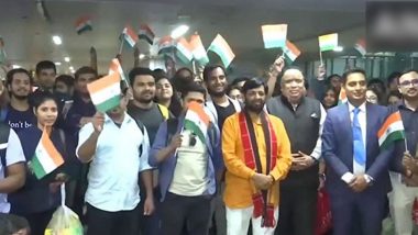 Operation Ajay: Third Flight Carrying 197 Indian Nationals From Tel Aviv Arrives in Delhi Amid Israel-Hamas War (Watch Video)