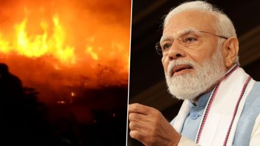 Goregaon Fire: PM Narendra Modi Announces Ex-Gratia of Rs 2 Lakh Each for Kin of Deceased After Massive Blaze Claims Seven Lives in Mumbai