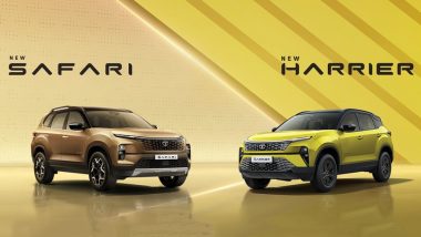 Tata Safari, Tata Harrier Global Launch Live Streaming: Watch Online Telecast of New Tata SUVs