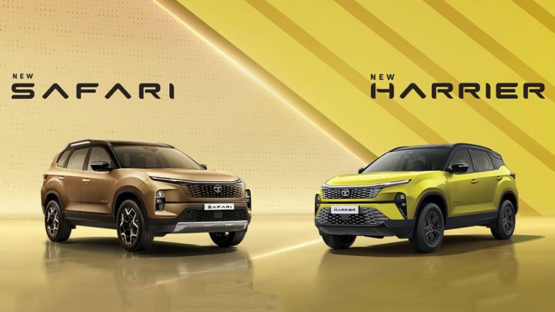 Tata Safari, Tata Harrier Global Launch Live Streaming: Watch Online Telecast of New Tata SUVs