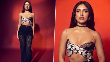 Bhumi Pednekar Oozes Oomph in Sexy Plunging Neckline Bralette and Chic See-Through Pants (View Pics)