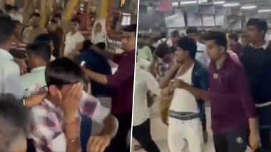 'Marathi People Always Do Like This': Three Hawkers Allegedly Misbehave With Youth in Kalyan, Get Beaten Up by MNS Workers (Watch Video)