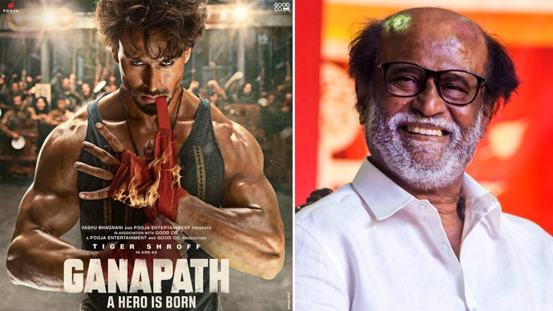 Ganapath: Tiger Shroff Thanks Rajinikanth for Wishing Him and Team a 'Grand Success'