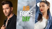 Deepika Padukone and Hrithik Roshan Salute Warriors of India on Air Force Day, Watch Videos Shared by Fighter Co-Stars