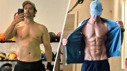 Hrithik Roshan Flaunts Toned Abs, Ripped Muscles As He Gives Glimpse of His Five Week Body Transformation, Fighter Actor Says &lsquo;Mission Accomplished&rsquo; (See Pics)