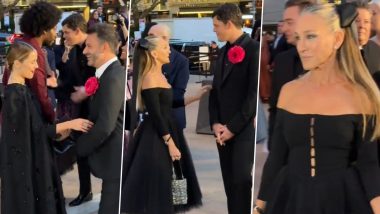 What! Paparazzi Ask Dianna Agron and Jeremy O Harris To Move Out of the Way To Take Photos of Sarah Jessica Parker at New York City Ballet's Gala (Watch Video)