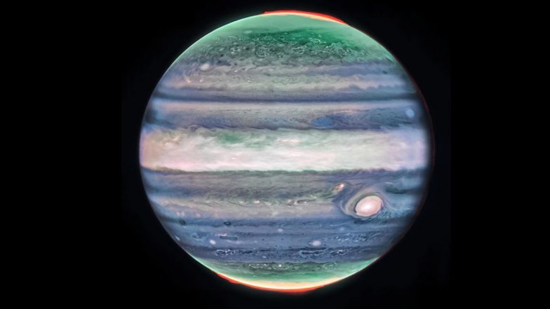 Jet Stream in Jupiter's Atmosphere Photo: NASA Shares Visual of Never Seen Before High-Speed Jet Stream On the Largest Planet in Solar System