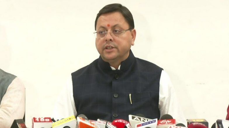 Assembly Election Results 2023: Poll Verdict in Madhya Pradesh, Rajasthan and Chhattisgarh Expression of People’s Mood, Says Uttarakhand CM Pushkar Singh Dhami