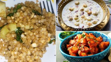 Navratri 2023 Dishes: From Sabudana Khichdi to Makhana Kheer, Popular Delicacies to Try This Festive Season (Watch Videos)