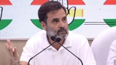 Sharad Pawar Is Not Prime Minister, He's Not Protecting Adani; PM Narendra Modi Is, Says Rahul Gandhi (Watch Video)