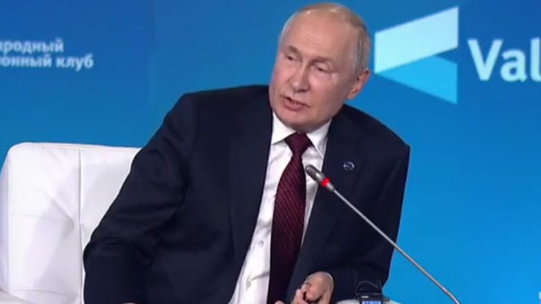 Vladimir Putin Backs India As Permanent UNSC Member, Says 'Country Becoming More Powerful With Each Passing Year Under PM Narendra Modi's Leadership' (Watch Video)