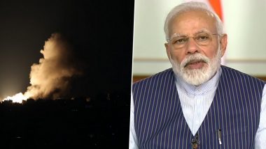 Gaza Hospital Blast: PM Narendra Modi Condoles Loss of Lives in Explosion at Al-Ahli Hospital, Says Deeply Shocked, Civilian Deaths Concerning