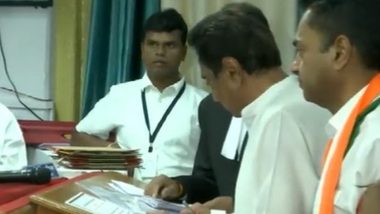 Madhya Pradesh Assembly Elections 2023: Former CM Kamal Nath Files Nomination From Chhindwara Seat (Watch Video)