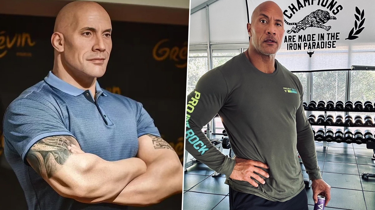 Dwayne 'The Rock' Johnson Wax Figure Skin Tone Updated at Paris Museum