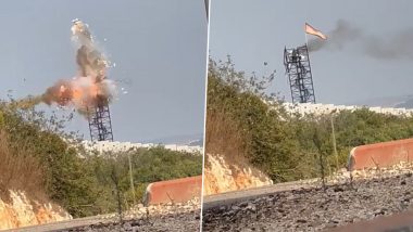 Israel Army Bombs Hezbollah Observation Post on Lebanon Border, Video Surfaces