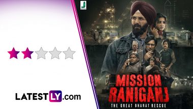 Mission Raniganj Movie Review: Akshay Kumar's Survival Thriller is Drowned By Its Chaotic Editing and Overdramatic Storytelling (LatestLY Exclusive)
