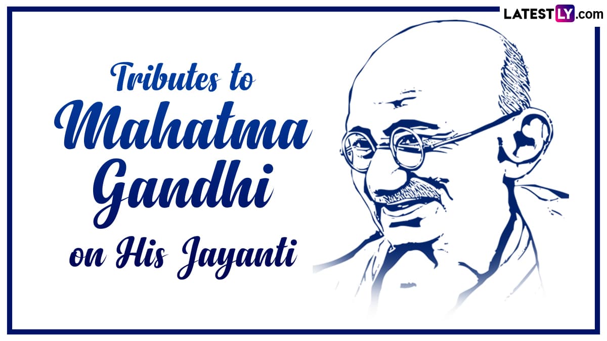 Gandhi Jayanti 2023 Wishes Sms And Hd Images Whatsapp Stickers Wallpapers And Quotes For The