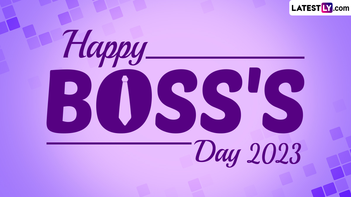 National Boss's Day 2023 Images & HD Wallpapers for Free Download