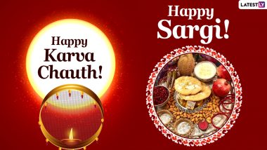 Sargi 2023 Greetings and Karwa Chauth Messages: WhatsApp Greetings, Images, HD Wallpapers To Share With Women Observing Kara Chauth Vrat