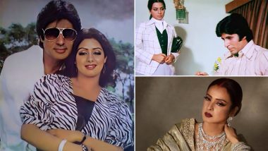 Rekha Birthday: All The Times The Actress Dubbed For Leading Heroines in Amitabh Bachchan Movies!