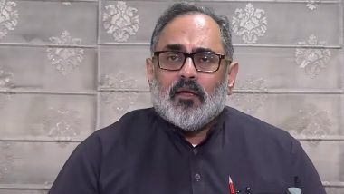 MoS IT Rajeev Chandrasekhar Says ’Serious Need To Bridge Huge Talent Deficit in the Field of AI'
