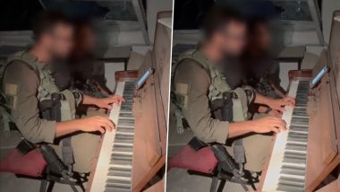 Israeli Soldier Sings Country's Anthem in House Destroyed by Hamas, IDF Shares Video