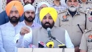 Punjab CM Bhagwant Mann Announces Rs 1 Crore Compensation, Job for Sister of Shubhkaran Singh Killed at Haryana Border During Farmers Protest
