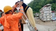 Cloud Burst in Sikkim: NDRF Rescues Seven People Following Flash Flood-Like Situation After Cloudburst in Teesta River of Lachen Valley (See Pics)