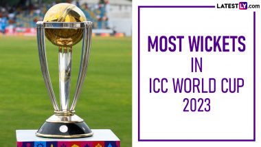 Highest Wicket-Takers in ICC Cricket World Cup 2023: Check List of Most Wickets in CWC23