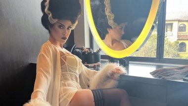 Kourtney Kardashian Shares Glimpse of Halloween Prep With Spooky Pumpkin Carvings of Skeleton and Frankenstein! (View Pic)