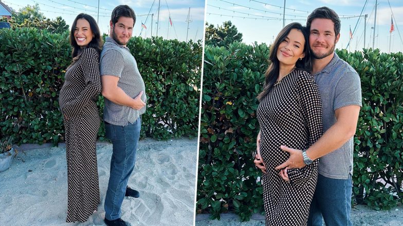 Adam Devine and Wife Chloe Bridges Are Expecting Their First Child! View Pics From The Out-Laws Actor’s Hilarious Post