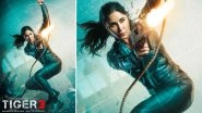 Tiger 3: New Posters From Salman Khan's Film Show Katrina Kaif Swinging Into Action! (See Pics)