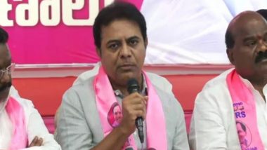 Telangana: BRS Leader KT Rama Rao Raises Neglect of Palamuru Irrigation Projects Ahead of PM Narendra Modi's Visit