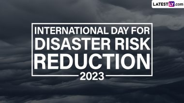 International Day for Disaster Risk Reduction 2023 Date & Theme: Know ...