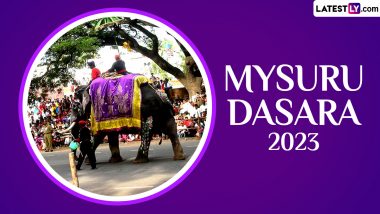 Mysore Dasara 2023 Date & Events List: Know Dasara Vijaya Timings and Shubh Muhurat, Nadahabba Significance and Celebrations of the State Festival