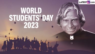 World Students' Day 2023 Date, History and Significance: Know All About the Day That Marks the Birth Anniversary of Dr APJ Abdul Kalam