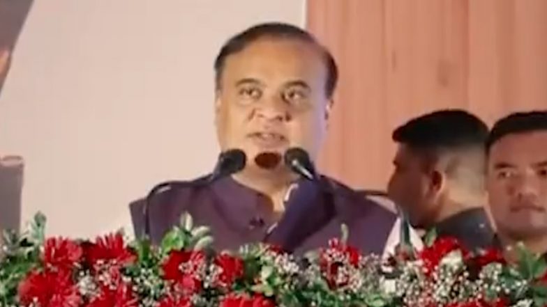 Himanta Biswa Sarma Takes Dig at Congress Leader Rahul Gandhi, Says Bharat Defeated Pakistan in World Cup Cricket but Not a Word From 'Mohabbat Ki Dukan'