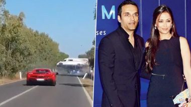 Gayatri Joshi and Husband Vikas Oberoi Get Into Car Crash During Vacation in Italy, Swades Actress Comments on Incident (Watch Video)