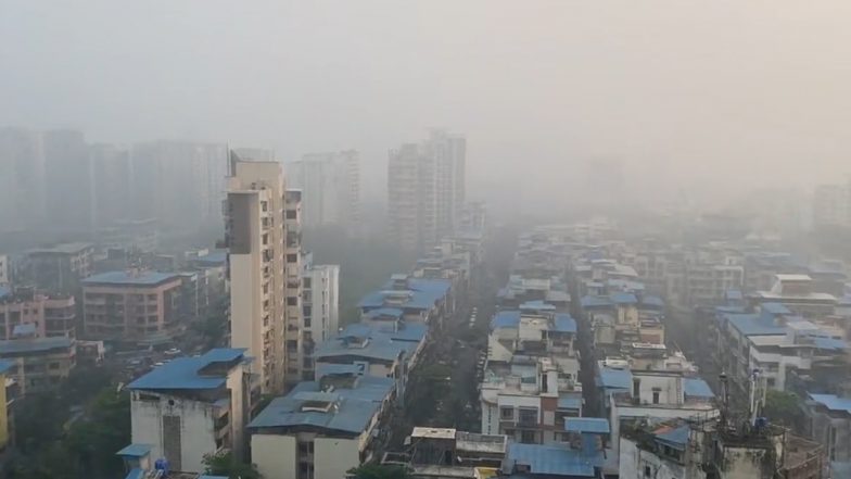 Smog in Mumbai: Mumbai's AQI in 'Very Poor' Category, Residents Share Photos and Videos of Places Covered in Thick Smog as Air Quality Worsens