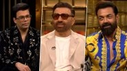 Koffee With Karan 8: Bobby Deol Reveals Salman Khan Piggybacked on Sunny Deol&rsquo;s Success When His Career Wasn&rsquo;t Doing Good in New Promo of Karan Johar&rsquo;s Talk Show (Watch Video)