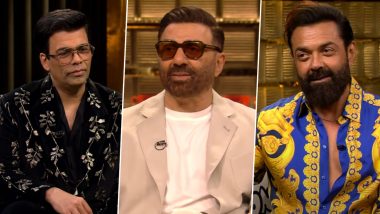 Koffee With Karan 8: Bobby Deol Reveals Salman Khan Piggybacked on Sunny Deol’s Success When His Career Wasn’t Doing Good in New Promo of Karan Johar’s Talk Show (Watch Video)