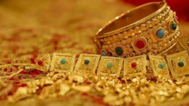 Gold Price Today: Prices of Yellow Metal Climbs to Rs 100 to Rs 62,750 Per 10 Grams; Silver Unchanged at Rs 78,200 Per Kg