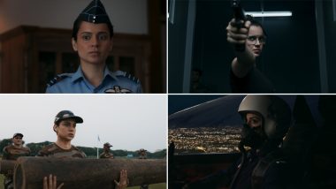 Tejas Song 'Dil Hai Ranjhana': Kangana Ranaut Trains Hard to Succeed as an Air Force Pilot in This New Anthem (Watch Video)