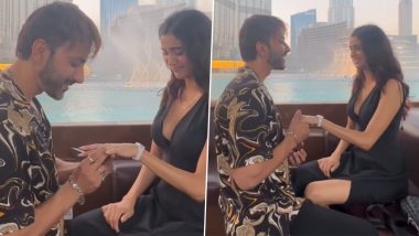 Ali Merchant Shares Cute Video of His Proposal on a Boat to Girlfriend Andleeb Zaidi! (Watch Video)