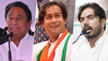 Madhya Pradesh Assembly Election 2023: From Kamal Nath to Jaivardhan Singh and Vikram Mastal, List of Key Candidates of Congress and Their Constituencies